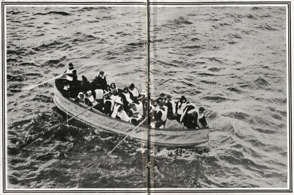 Sauvetage des survivants du RMS Titanic par l’équipage du RMS Carpathia