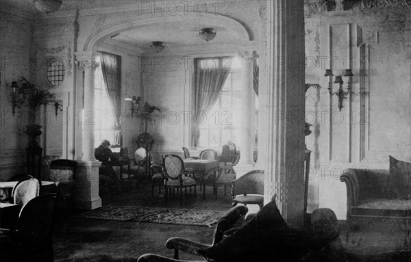 Salle de lecture du Titanic