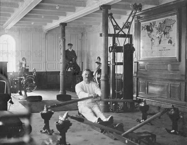 Le gymnase du Titanic