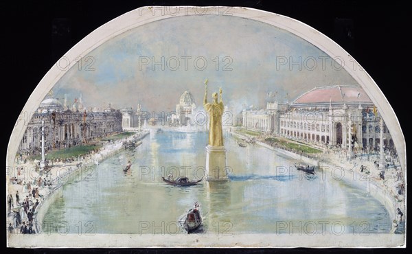 The World's Columbian Exposition of 1893.  Created by Earle, Lawrence Carmichael, 1845-1921