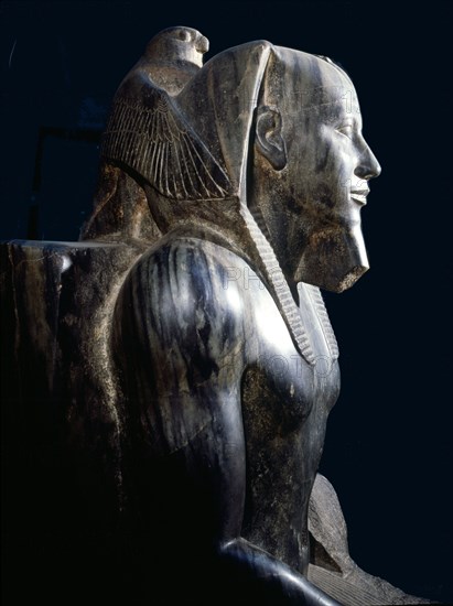 A statue of King Chephren