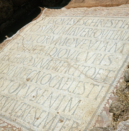 Mosaic at Tipasa