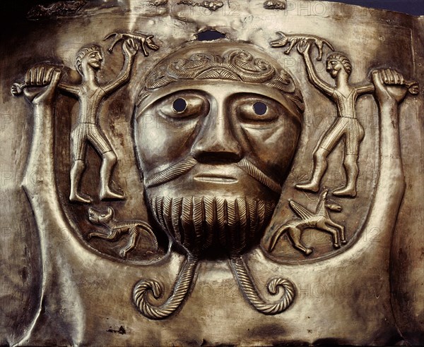 Panel of the Gundestrup cauldron