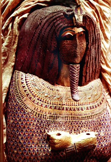 Coffin from the tomb KV55