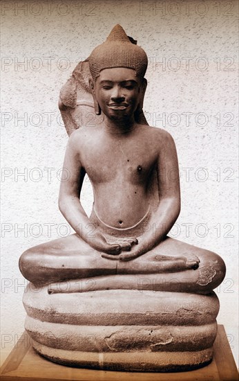 Illustration from the life of the Buddha