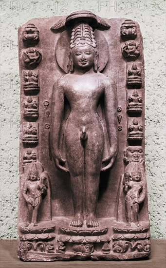 High relief of Vrisabha, the first of the Jain prophets