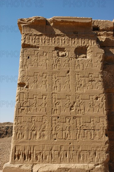 The Iseum   a temple dedicated to the worship of the gods Isis and Osiris, built by the Roman Emperor Augustus