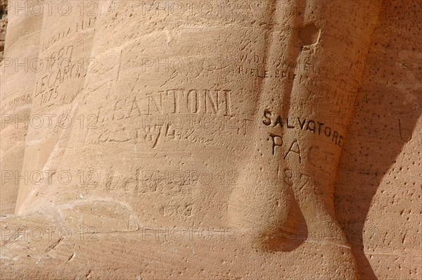 Abu Simbel, built as a lasting monument to Ramses II and his wife Queen Nefertari and to commemorate his victory at the battle of Kadesh