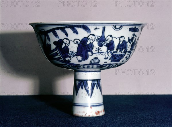 Blue and white ware bowl