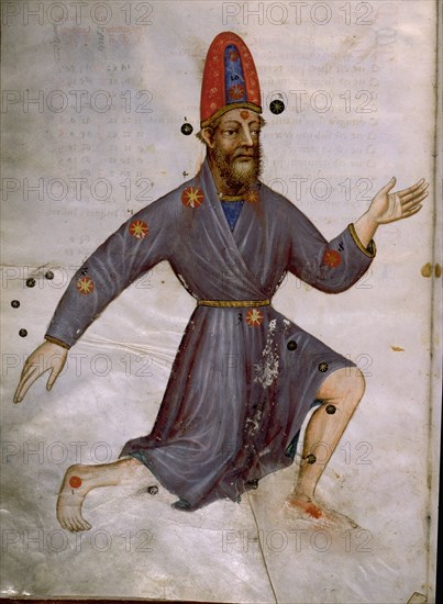 Illustration from a copy of Al Sufis The Book of Fixed Stars