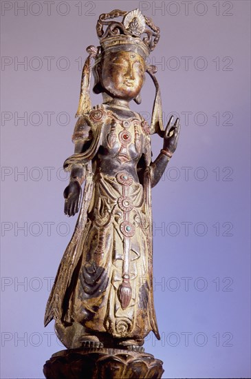 Statue of Bodhisattva Maitreya, the Buddha of the Future