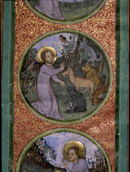 A vignette from the Olomouc Bible