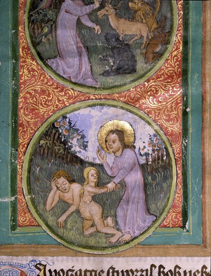 A vignette from the Olomouc Bible