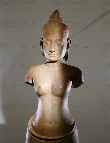 Statue of the goddess Prajnaparamita, personification of transcendental wisdom