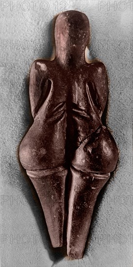 Stylised female figurine, the so called Vestonice Venus