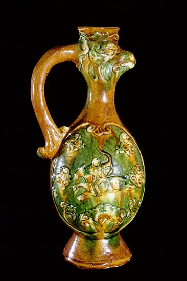 Phoenix headed ewer