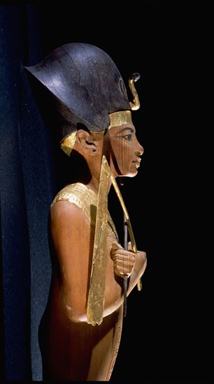 One of the many shabti from the tomb of Tutankhamun