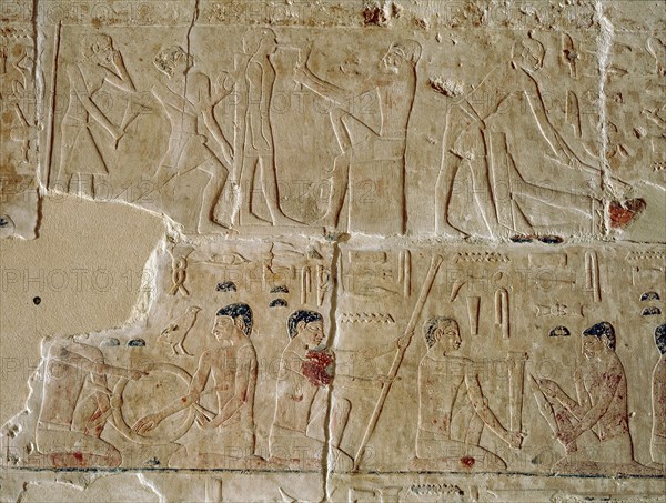 Relief from the tomb of Ankhmahor