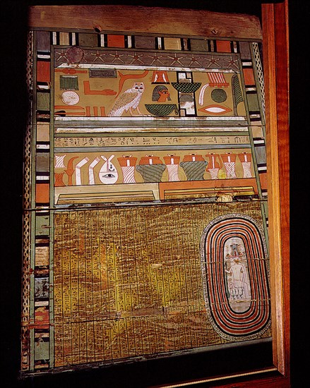 Rectangular outer coffin of general Sepi