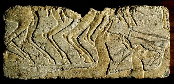 A fragment of a relief