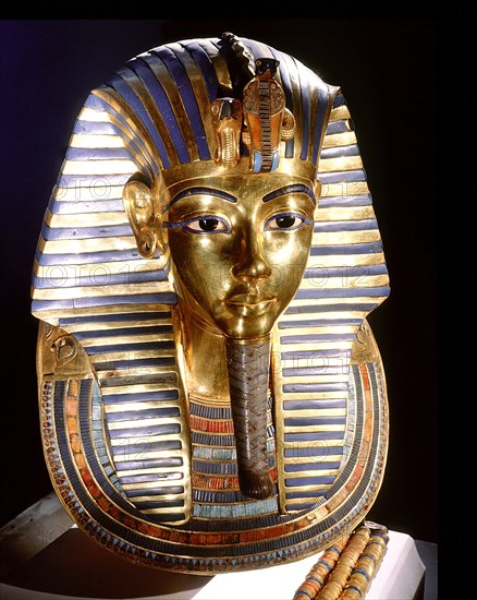 The mask of Tutankhamun