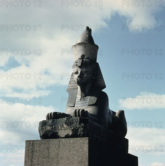 Statue of Amenhotep III as a sphinx