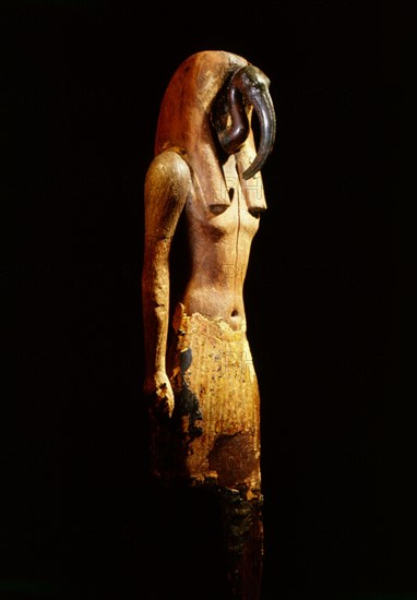 Statue of the patron of writing and scribal wisdom, the god Thoth