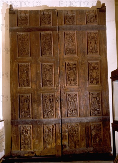 Decorated door