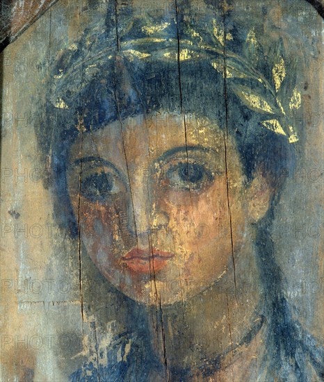 Portrait of young woman