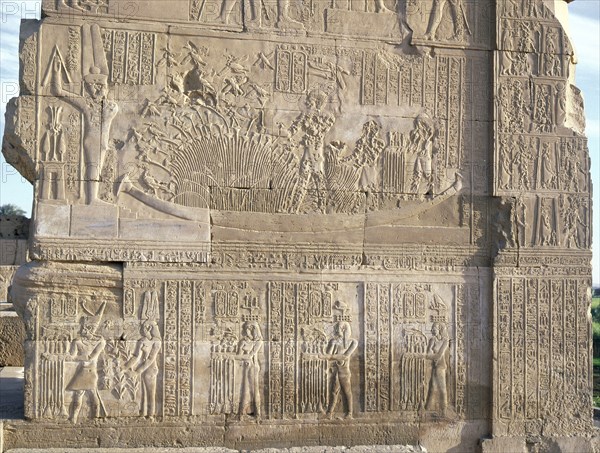 Relief from birth house at Kom Ombo