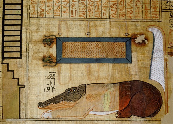 Detail from the Book of the Dead of Nebqed