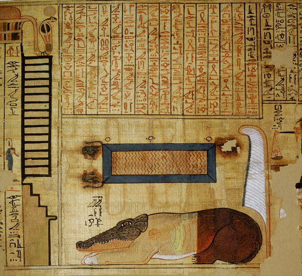 Detail from the Book of the Dead of Nebqed