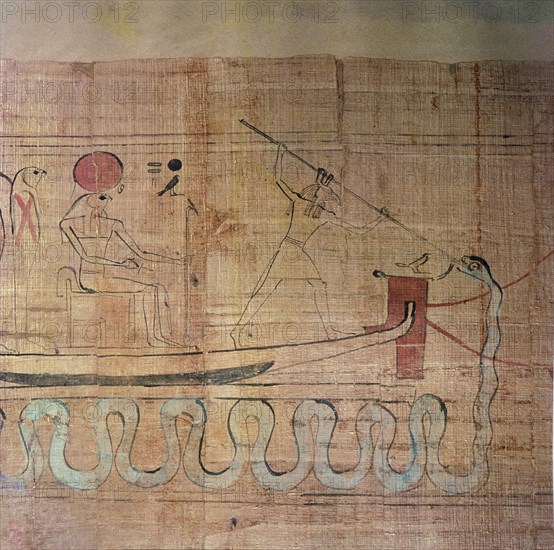 A vignette from the Book of the Dead of Lady Cheritwebeshet