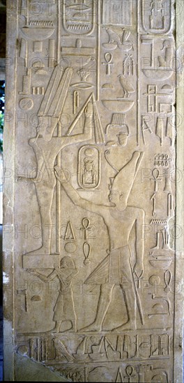 Relief from the White Chapel of Sesostris I