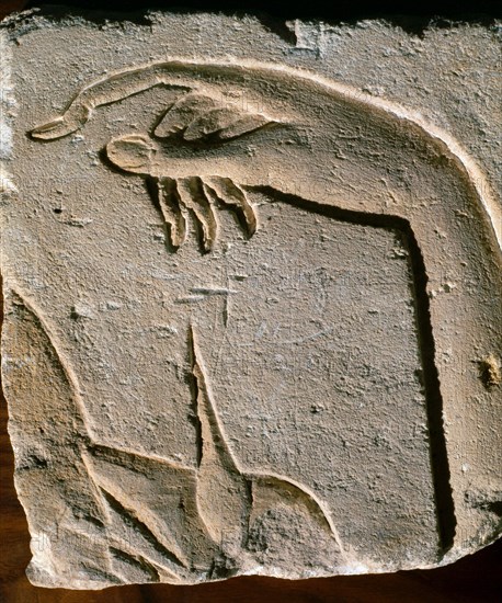 A fragment of a relief