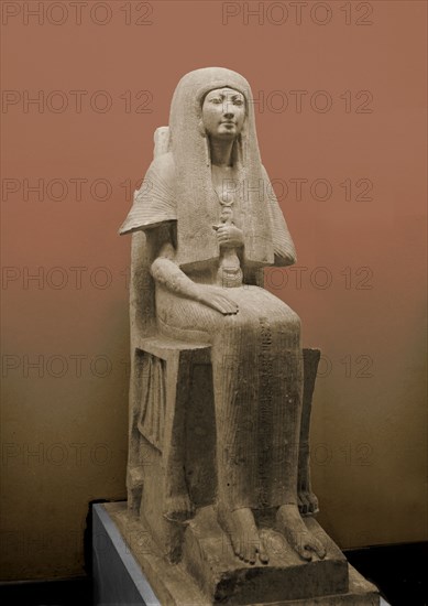 Statue of Merit, wife of Maya a minister of Tutankhamun and Horemheb