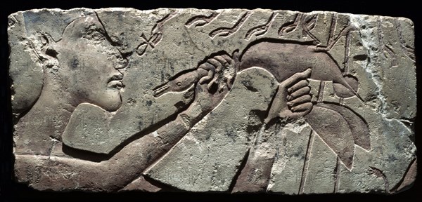 A fragment of a relief