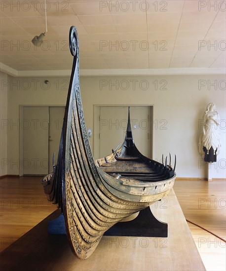 Model of the Oseberg Ship