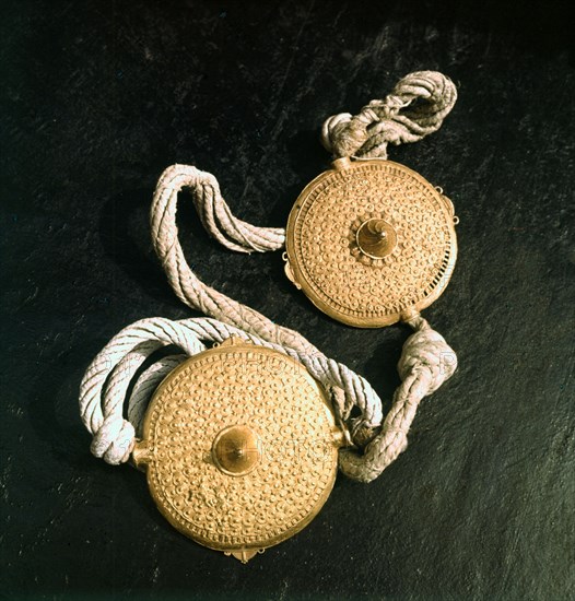 Breast ornaments of the Asantehene of Kumasi