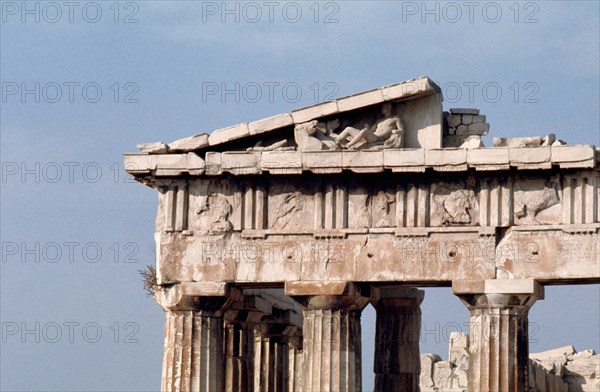 Detail of the Parthenon