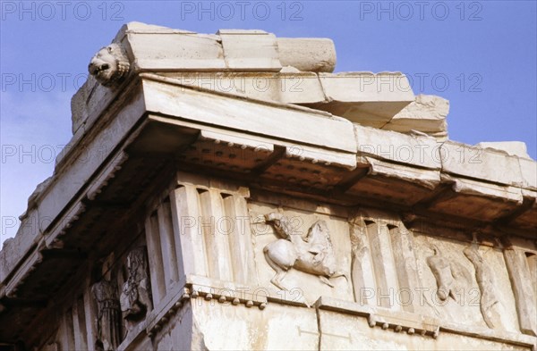 Detail of the Parthenon metope   fighting centaur