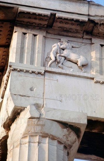 Detail of the Parthenon metope   fighting centaur