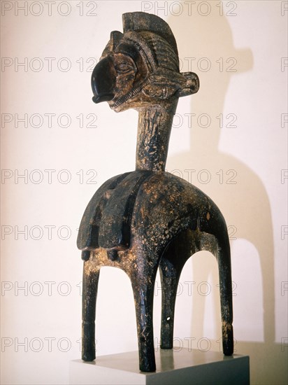 Often incorrectly called Nimba, these headdresses known locally as Damba were owned by Baga villages