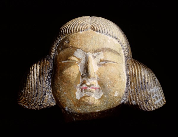 Head of a woman