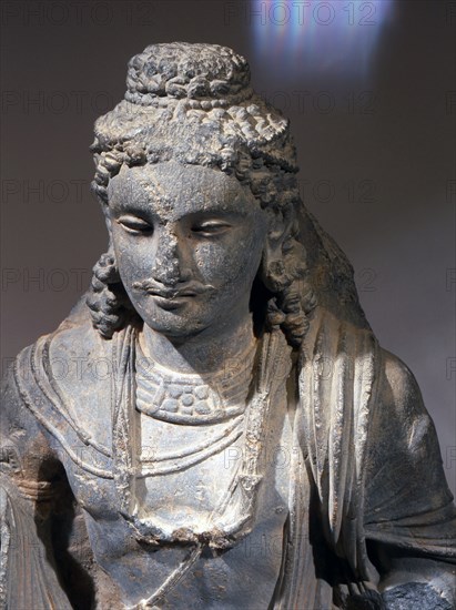 Statue of Maitreya, the Buddha of the Future, depicted as the Reassuring Maitreya