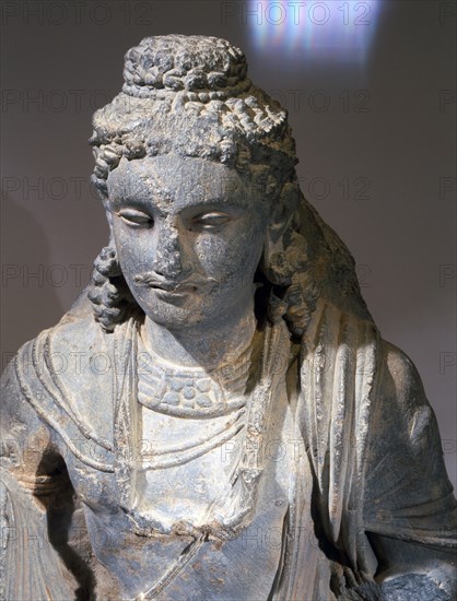 Statue of Maitreya, the Buddha of the Future, depicted as the Reassuring Maitreya