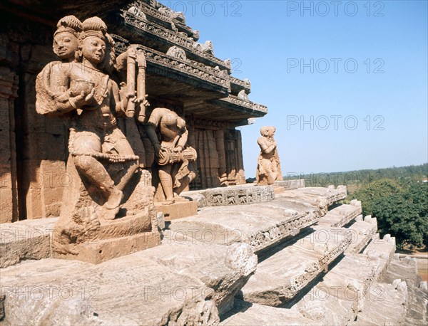 The Temple of the Sun complex at Konarak