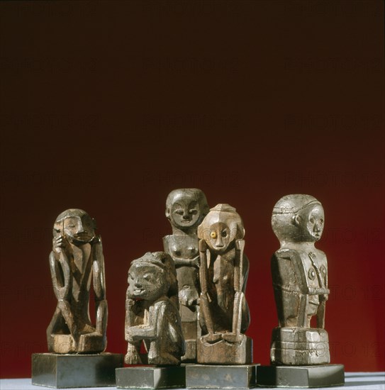 Amulets were used by the Ngaju and neighbouring Dayak peoples to ward off enemies, provide protection in war, and to bring good fortune and health