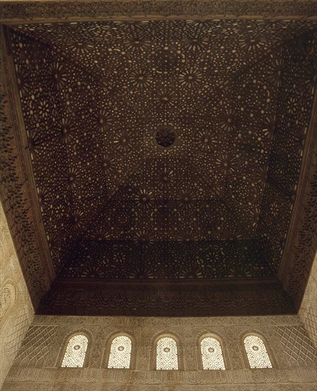 The ceiling of the Ambassadors Hall