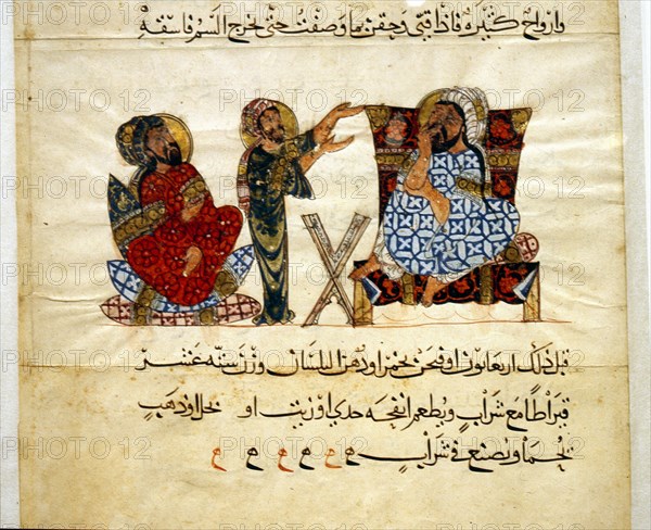 A folio from the Arabic version of Dioscorides De Materia Medica